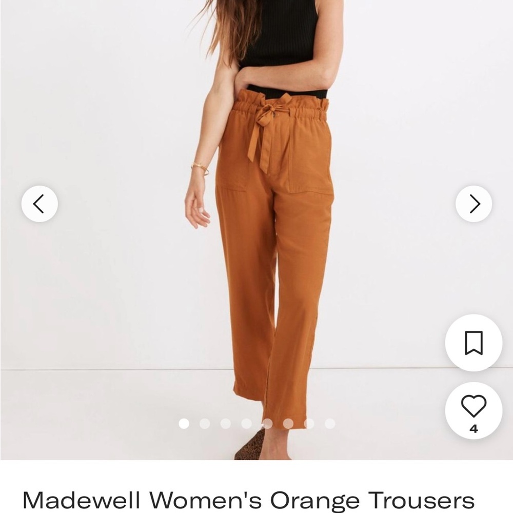 Madewell paperbag pants